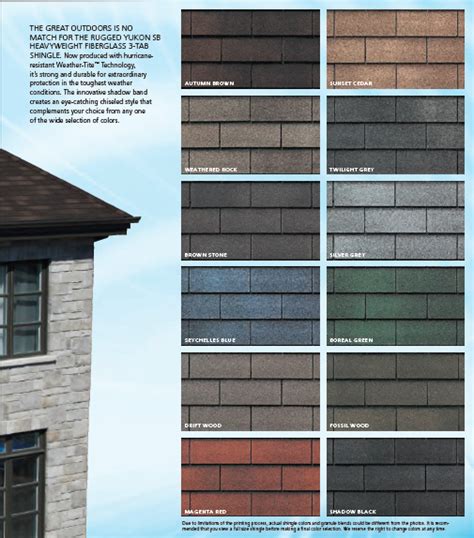 BP Shingles Colors - Royal Roofing