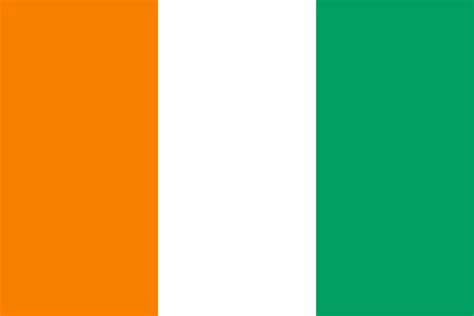 4 countries with green, white and orange flag - Flagsmore.com