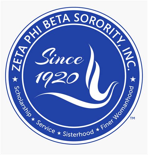 Zeta Phi Beta Seal Png - Zeta Phi Beta, Transparent Png - kindpng