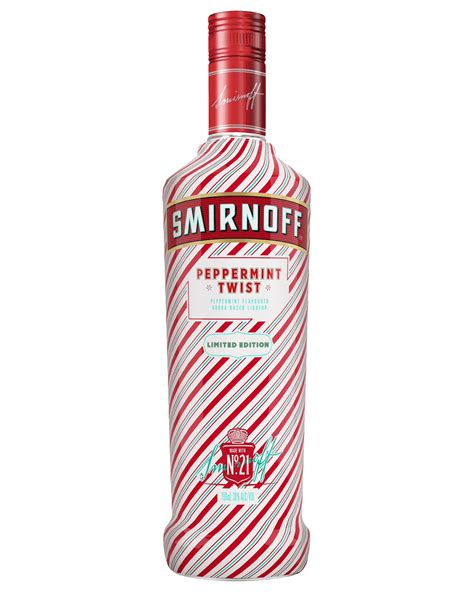 Smirnoff Peppermint Twist Vodka 700mL | Smirnoff peppermint twist ...