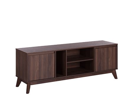 Ajoutez une touche de modernité à votre salon avec ce meuble TV au design simple et épuré ...