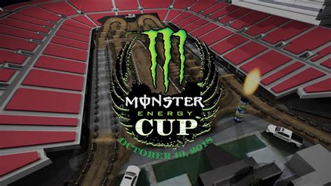 2018 Monster Energy Cup Animated Track Map - YouTube