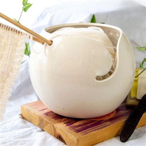 Ceramic Yarn Bowl - Etsy