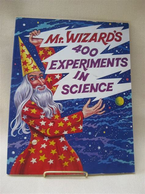 Vintage Mr. Wizard's 400 Experiments in Science Book | Etsy | Science books, Experiments ...