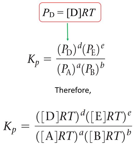 Kp and Kc Relationship - Chemistry Steps