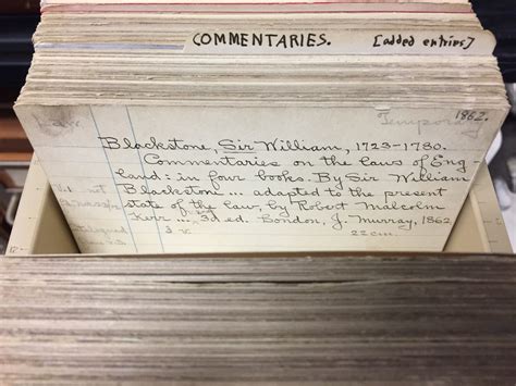 Library of Congress Card Catalog – Washington, D.C. - Atlas Obscura