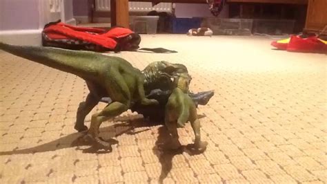 Dinosaur Stop motion test - YouTube