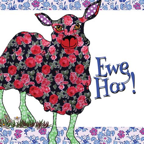 Greeting Card | Sheep | Ewe Hoo | MollyMac Living