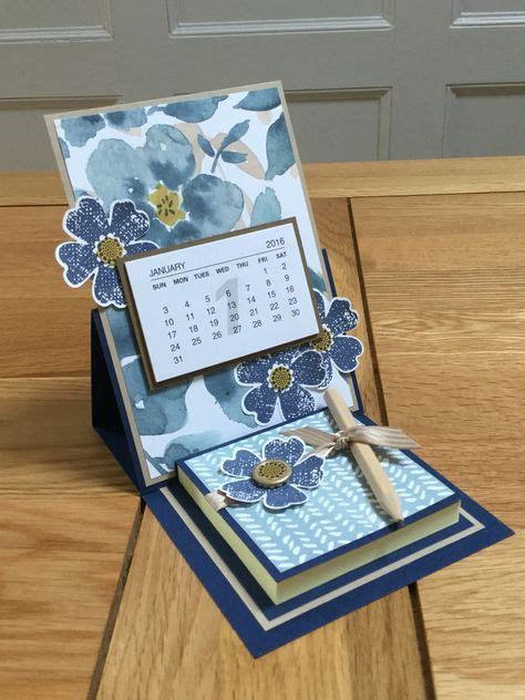 35 ideas diy desk calendar tutorials note holders for 2019 | Diy desk calendar, Easel calendar ...