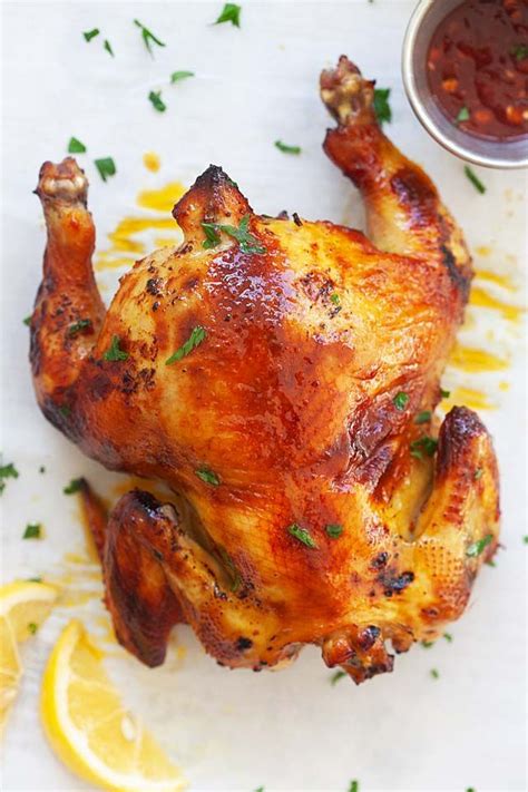 Cornish Hen (Cornish Game Hen) - Baked Cornish Hen - Rasa Malaysia ...