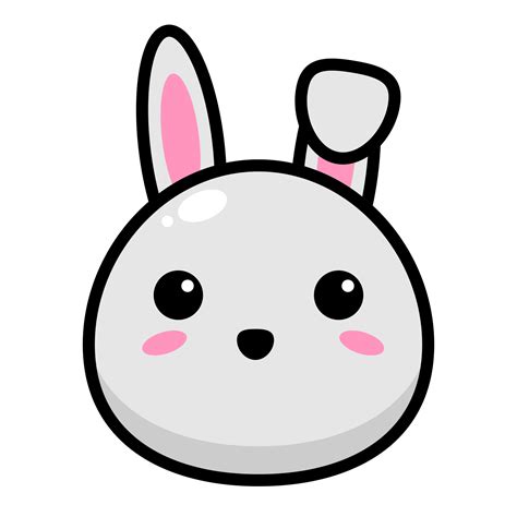 cute bunny illustration icon 24597278 PNG