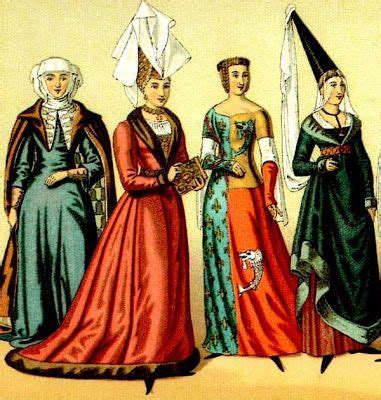 MI PARAISO ESCONDIDO: Vestimentas medievales para damas. | Edad media vestimenta, Moda medieval ...