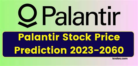 Palantir Stock Price Prediction 2023-2060 March 2024 - kndos.com