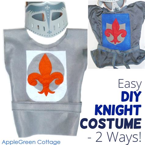 Easy Diy Knight Costume - 2 Ways!