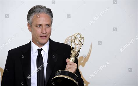 Us Political Satirist Jon Stewart Holds Editorial Stock Photo - Stock ...