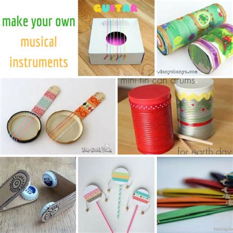 Make your own musical instruments | Homemade musical instruments, Music crafts, Diy instruments