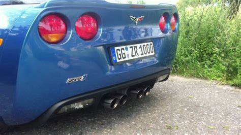 Corvette ZR1 engine sound - YouTube