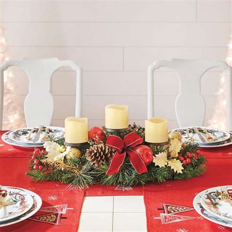 Top 10 Best Artificial Christmas Centerpieces in 2020 Reviews | Christmas centerpieces ...