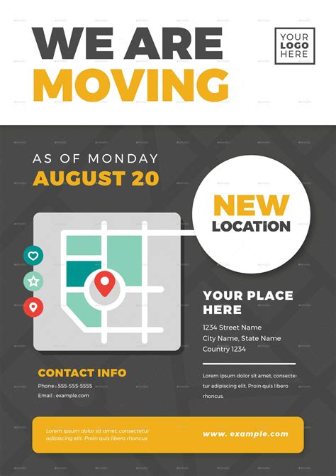 Moving Flyer Template – Great Professional Template Design