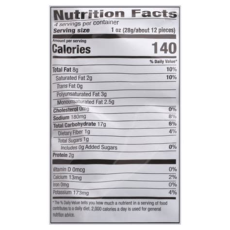 Takis Nutrition Facts