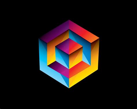 Logo geometric | Creative logo design art, Logo design art, Logo design ...