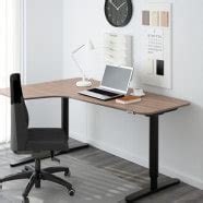 L-shaped desk to boost productivity. 10 ideas here - IKEA Hackers