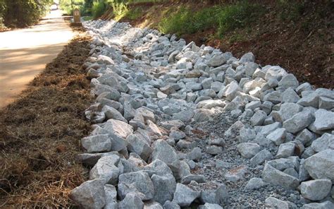 Rocks Drainage Ditch Landscaping Ideas — Randolph Indoor and Outdoor Design