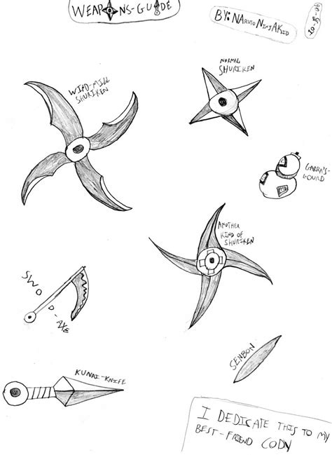 Naruto Weapons by SandsofLanayru on DeviantArt