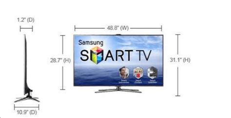 What Are The Dimensions Of A 55-inch Samsung TV? (Detailed Answer)