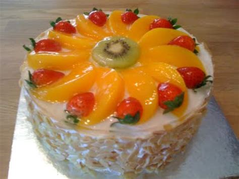 Fruit Flan Cake