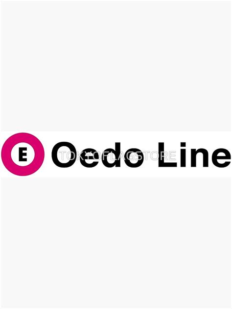 "Oedo Line -TOKYO METRO-" Art Print by TOKYOFLAGSTORE | Redbubble