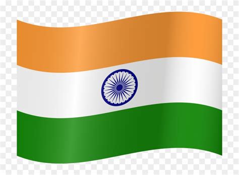 Indian Flag Waving Whatsapp Indian Flag Emoji Clipart Large Size ...