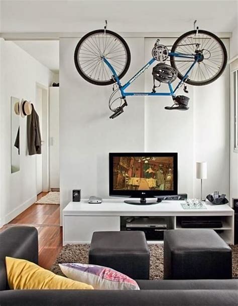 22 Space Saving Bike Storage Ideas Adding Sports Enthusiasm to Interior ...