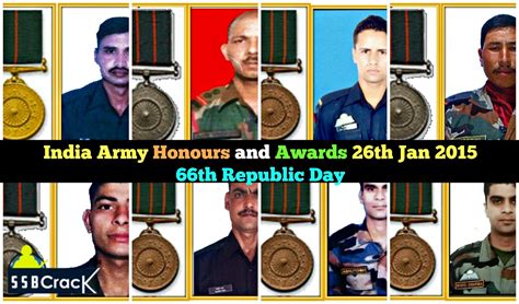 India Army Honours and Awards 26th Jan 2015 66th Republic Day