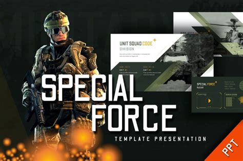 Military Powerpoint Template