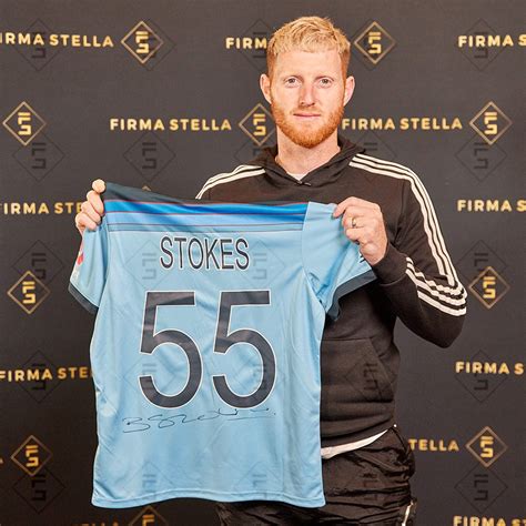 Ben Stokes Signed Shirt - World Cup Winners Jersey 2019, Rare