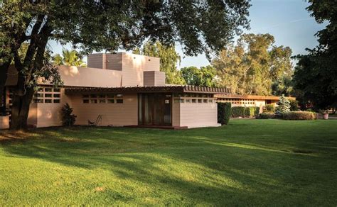 Robert G. Walton House by Frank Lloyd Wright, Usonian House, Modesto, CA, 1957 # ...