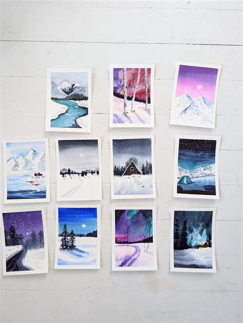 Snowy Landscapes | Skillshare Student Project