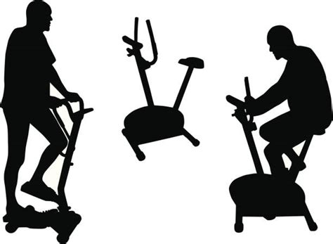 Spin Bike Silhouette Illustrations, Royalty-Free Vector Graphics & Clip ...