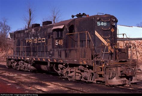 SLSF 548 St. Louis & San Francisco Railroad (Frisco) EMD GP7 at Fayetteville, Arkansas by Paul ...