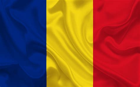 Download wallpapers Flag of Romania, Romanian flag, Europe, silk, Romania for desktop free ...