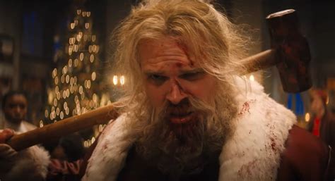 Santa Claus reparte más que regalos en Violent Night