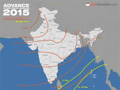 Southwest Monsoon strikes Sri Lanka, timely onset over Kerala | Skymet Weather Services