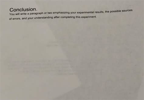 Solved Experiment 5. Determination of Gas Constant, | Chegg.com