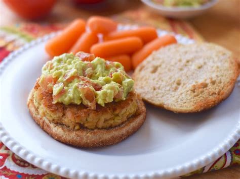 Tuna Burgers with Smashed Avocado and Tomato - Men's Journal