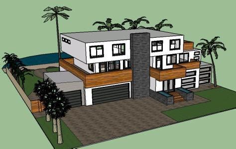 Modern House 3D SKP Model for SketchUp • Designs CAD