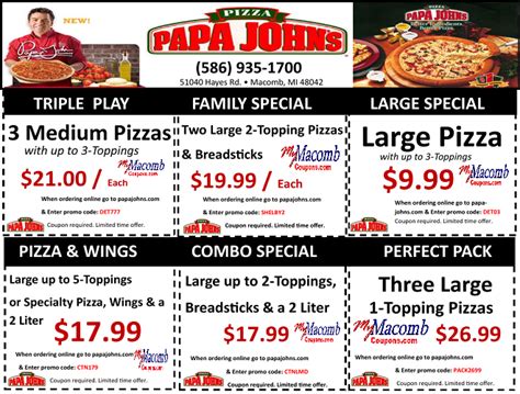 Papa Johns Codes | Coupon Codes Blog