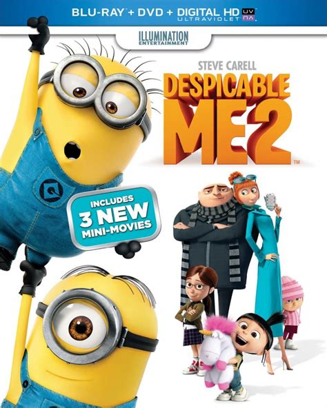 Despicable Me Blu Ray/DVD Combo Pack only $19.99!