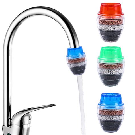 3 Pack Faucet Mount Filters, Faucet Water Filter Tap Water Purifier for ...