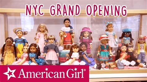 American Girl Place NYC Grand Opening Weekend! | @AmericanGirl - YouTube